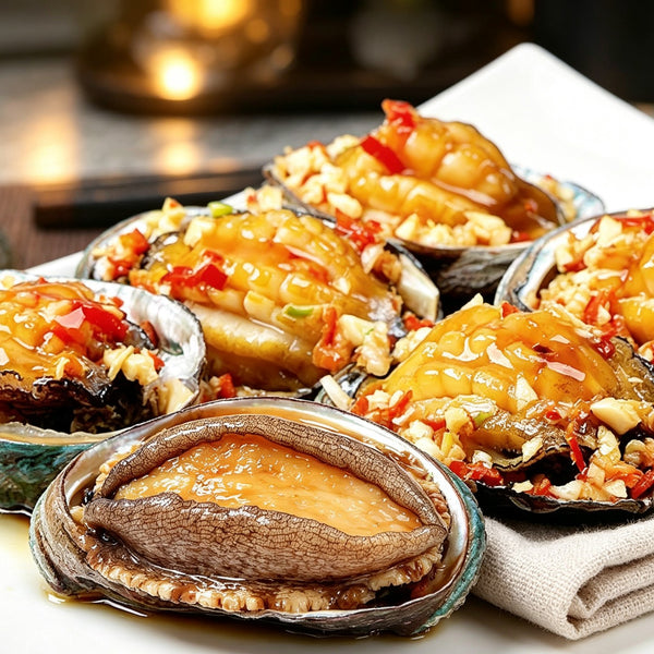 Royal Abalone with Savory Garlic Sauce